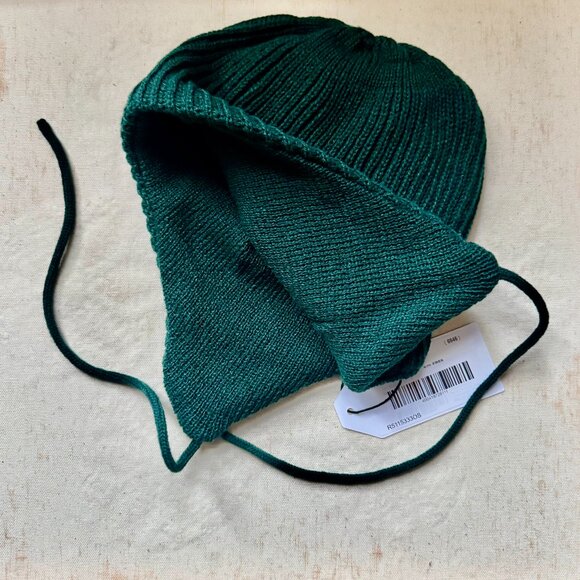 Cool Unisex Todd Snyder Rototo Ear Flap Wool-Blend Hat Green Teal